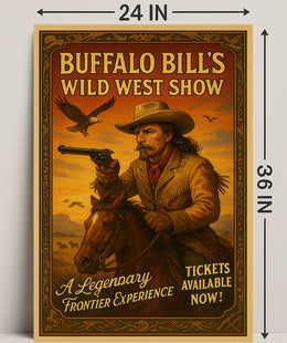 Buffalo BillS Wild West Show Poster PosterGoat