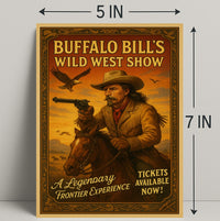 Buffalo BillS Wild West Show Poster PosterGoat