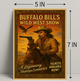 Buffalo BillS Wild West Show Poster PosterGoat