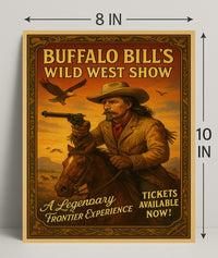 Buffalo BillS Wild West Show Poster PosterGoat