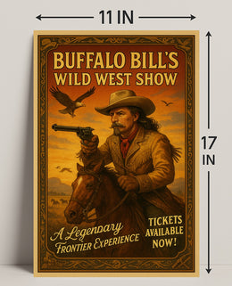 Buffalo BillS Wild West Show Poster PosterGoat