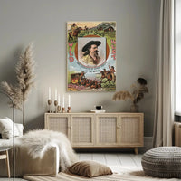 Buffalo Bill's Wild West Vintage Cultural Poster Print PosterGoat