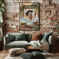 Buffalo Bill's Wild West Vintage Cultural Poster Print PosterGoat