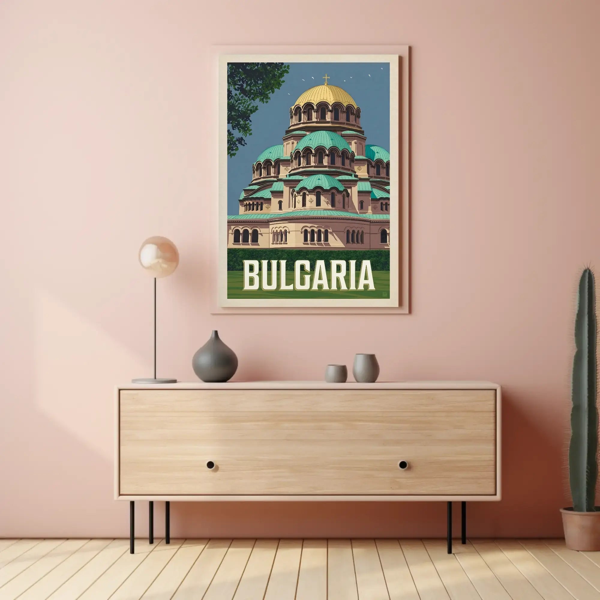 Bulgaria's Iconic Alexander Nevsky Cathedral Poster PosterGoat