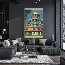 Bulgaria's Iconic Alexander Nevsky Cathedral Poster PosterGoat