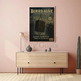 Buried Alive Escape Artistry Historical Poster PosterGoat