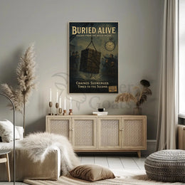 Buried Alive Escape Artistry Historical Poster PosterGoat