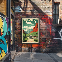 Bustamante Scenic Travel Poster PosterGoat