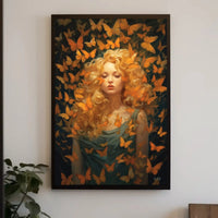 Butterfly Dreamscape Fantasy Art Poster PosterGoat