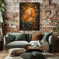 Butterfly Dreamscape Fantasy Art Poster PosterGoat