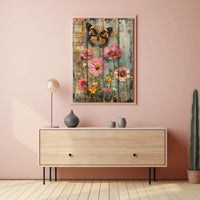 Butterfly Garden Dreamscape Artistic Poster PosterGoat