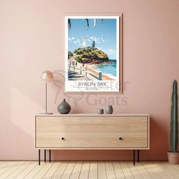 Byron Bay Travel Poster PosterGoat