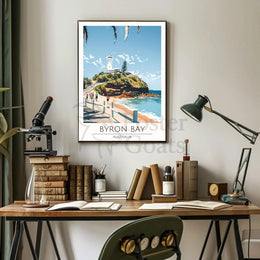 Byron Bay Travel Poster PosterGoat