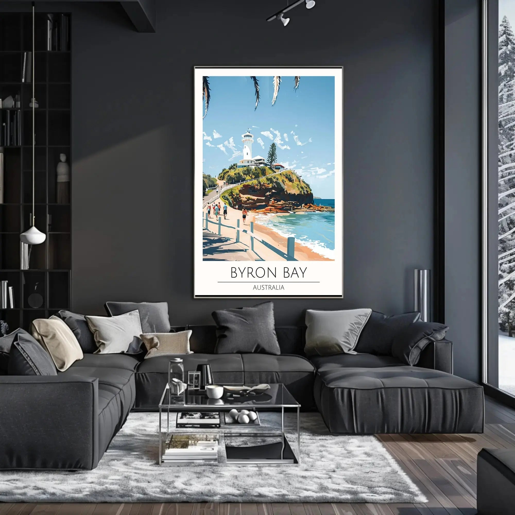 Byron Bay Travel Poster PosterGoat