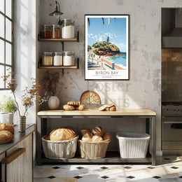 Byron Bay Travel Poster PosterGoat