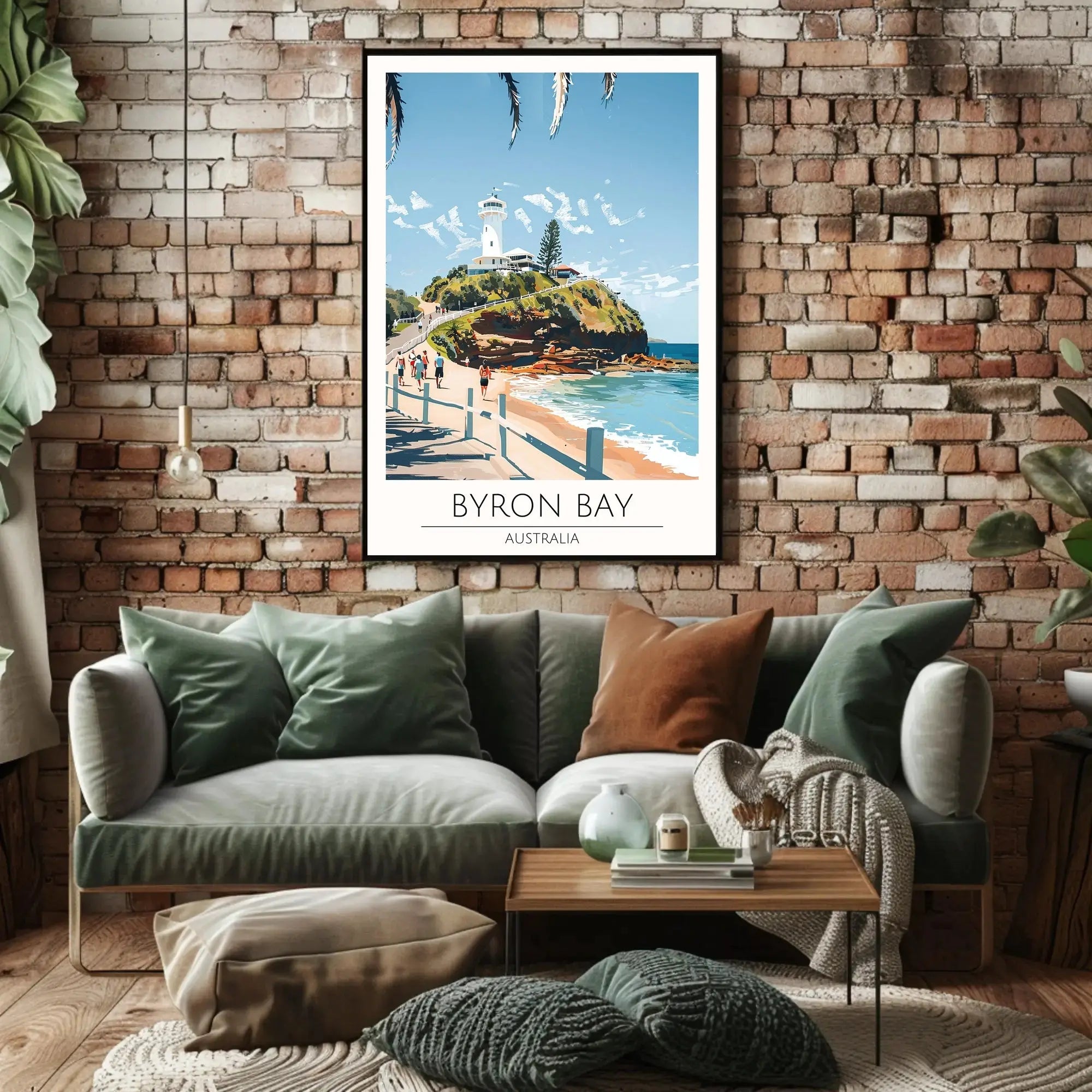 Byron Bay Travel Poster PosterGoat