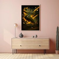 CH-21 Workhorse From Utility to Icon Poster PosterGoat