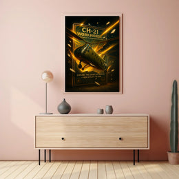 CH-21 Workhorse From Utility to Icon Poster PosterGoat