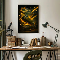 CH-21 Workhorse From Utility to Icon Poster PosterGoat