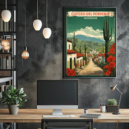 CUITZEO DEL PORVENIR Travel Poster PosterGoat