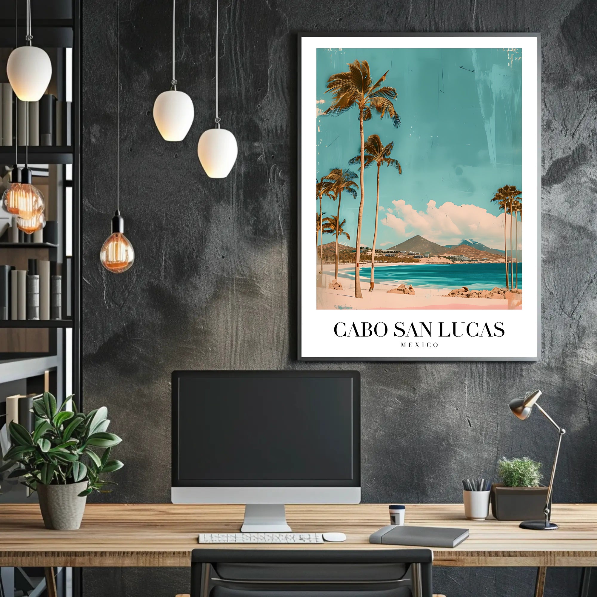 Cabo San Lucas Scenic Travel Poster PosterGoat