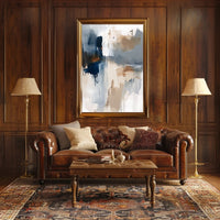 Calming Abstract Expressionism Art Print Poster PosterGoat