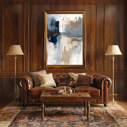 Calming Abstract Expressionism Art Print Poster PosterGoat