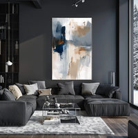 Calming Abstract Expressionism Art Print Poster PosterGoat