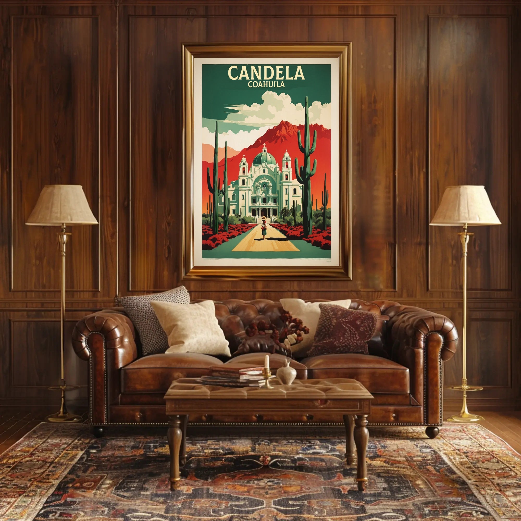 Candela Coahuila Travel Poster PosterGoat
