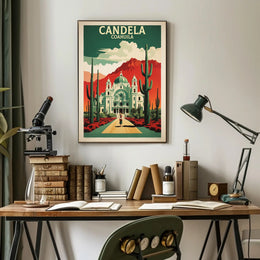 Candela Coahuila Travel Poster PosterGoat