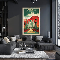 Candela Coahuila Travel Poster PosterGoat