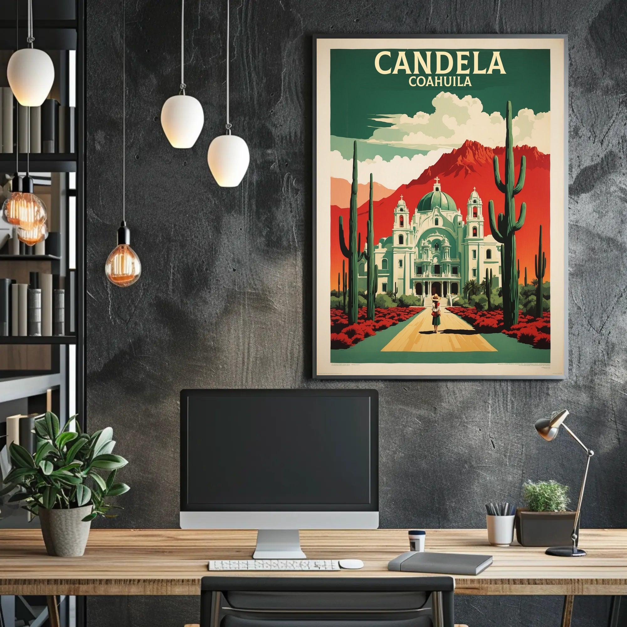 Candela Coahuila Travel Poster PosterGoat