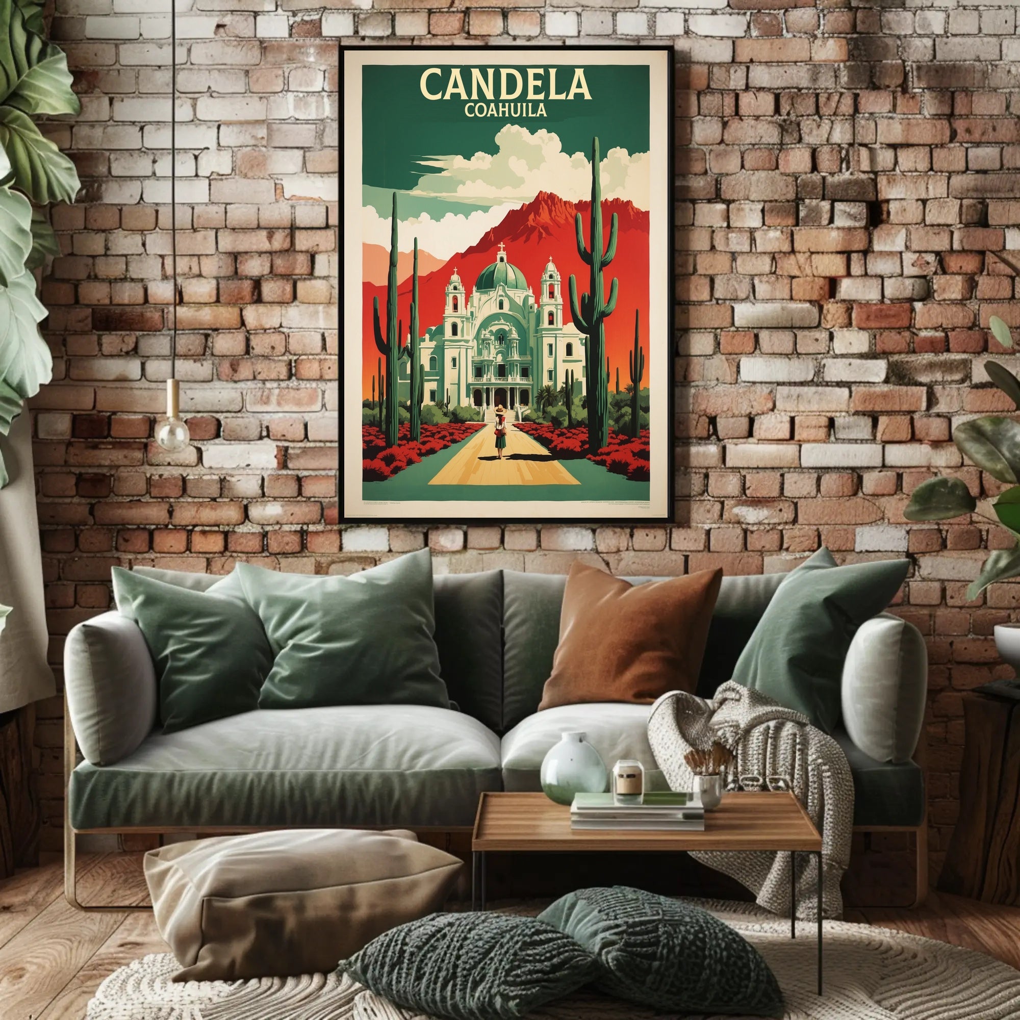 Candela Coahuila Travel Poster PosterGoat