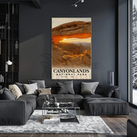 Canyonlands National Park Majestic Arch Adventure Travel Poster PosterGoat