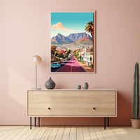 Cape Town Cityscape Art Print: Urban or Cityscape Poster PosterGoat