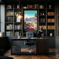 Cape Town Cityscape Art Print: Urban or Cityscape Poster PosterGoat