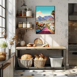 Cape Town Cityscape Art Print: Urban or Cityscape Poster PosterGoat