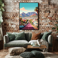 Cape Town Cityscape Art Print: Urban or Cityscape Poster PosterGoat