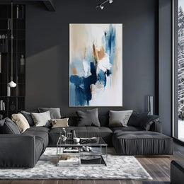 Captivating Depth Modern Abstract Art Poster PosterGoat