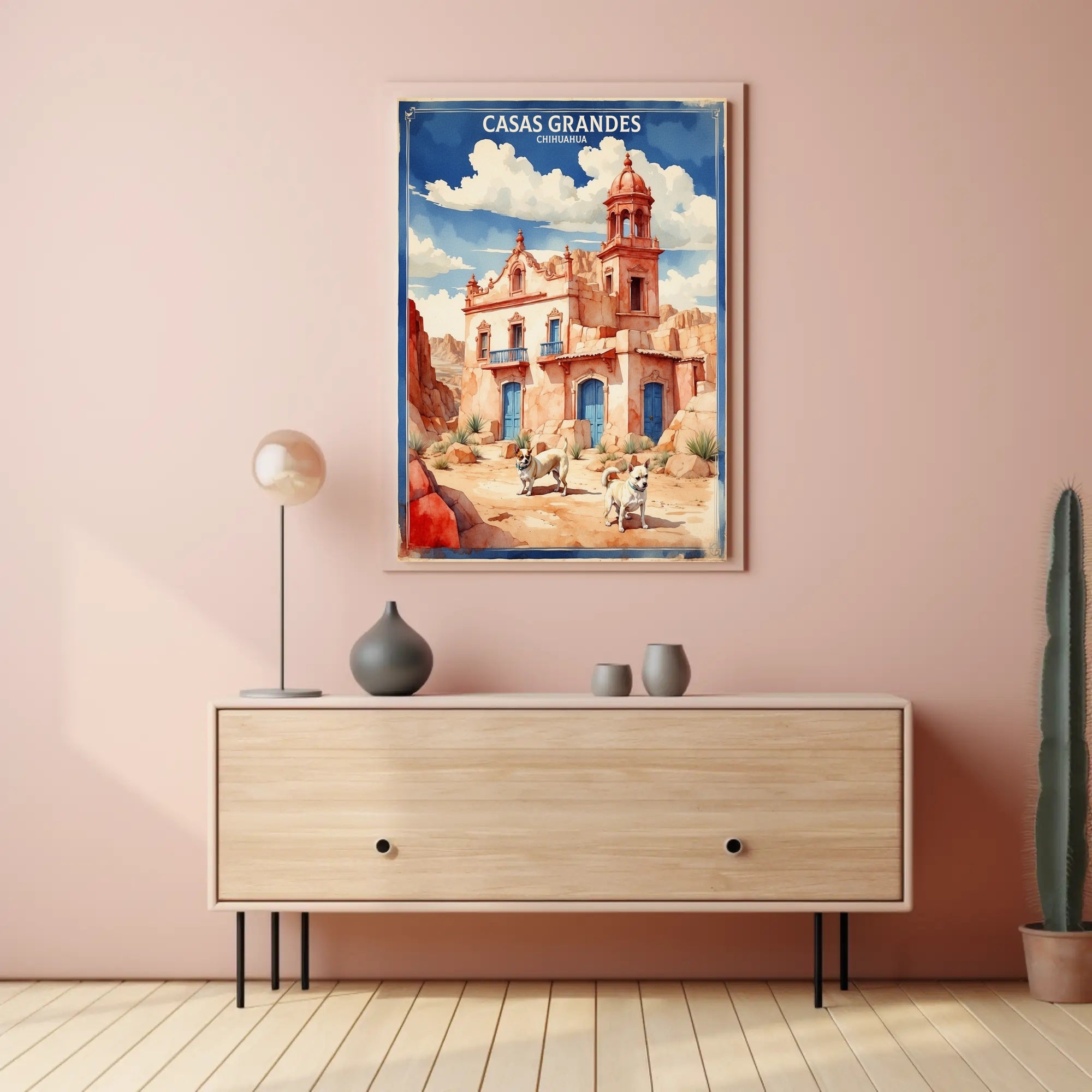 Casas Grandes Chihuahua Cultural Heritage Poster PosterGoat