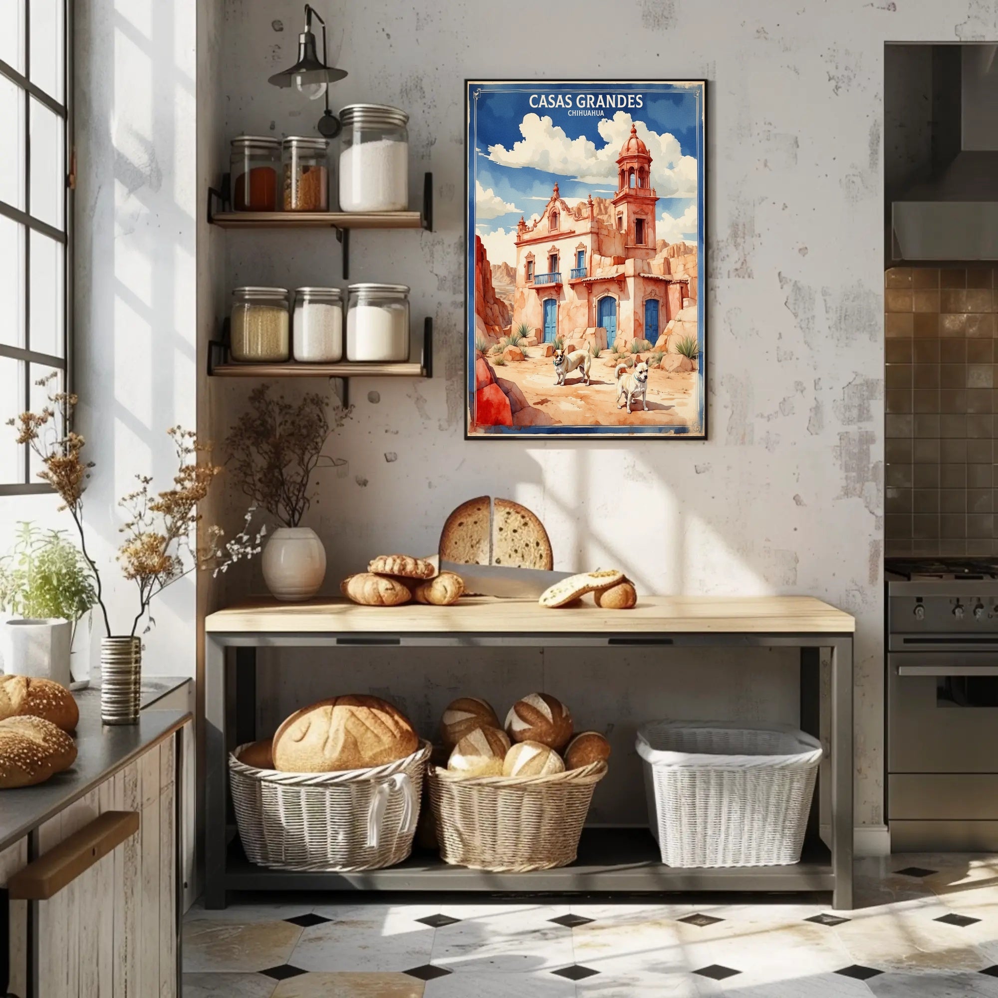 Casas Grandes Chihuahua Cultural Heritage Poster PosterGoat