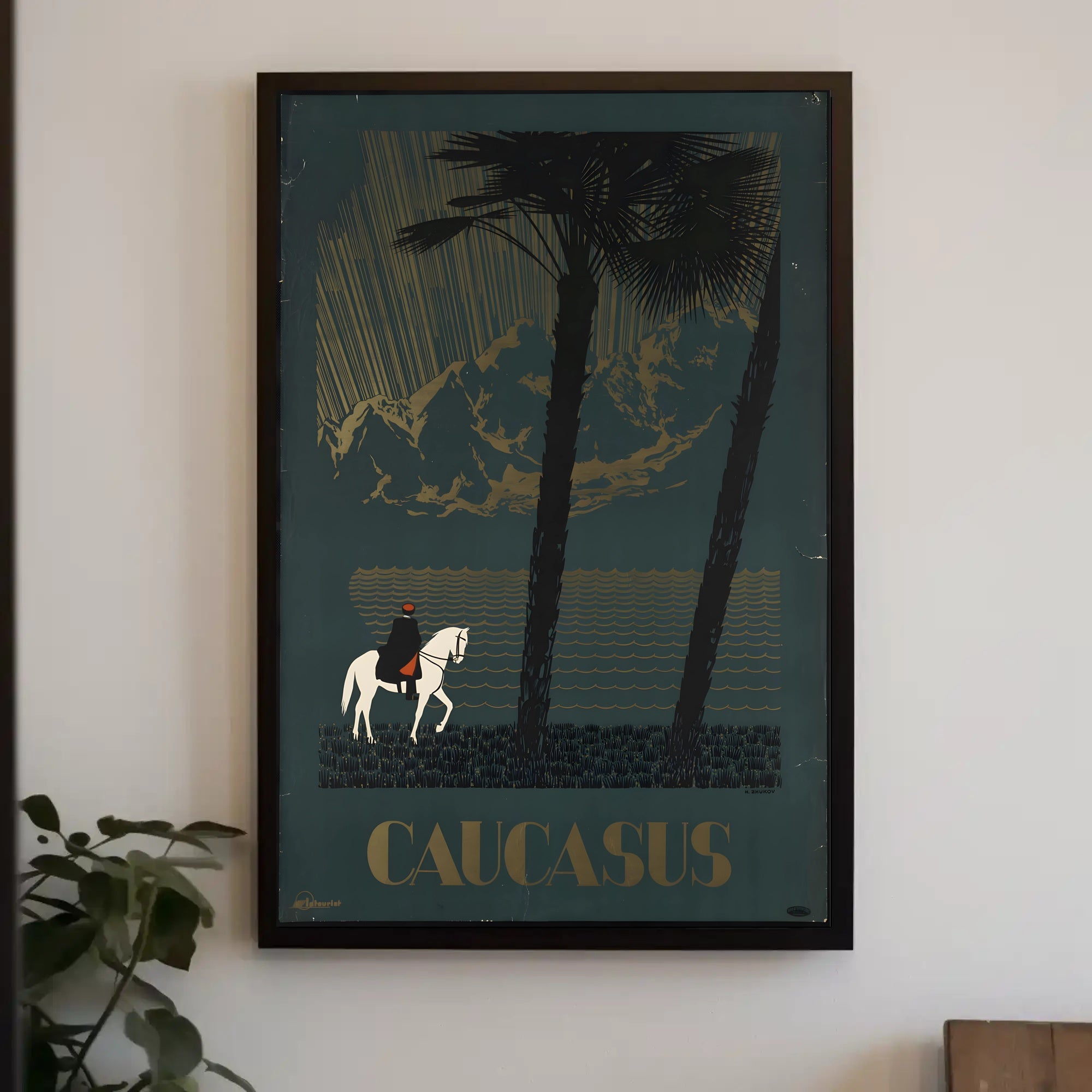 Caucasus Travel Adventure Poster: Explore Romantic Landscapes PosterGoat