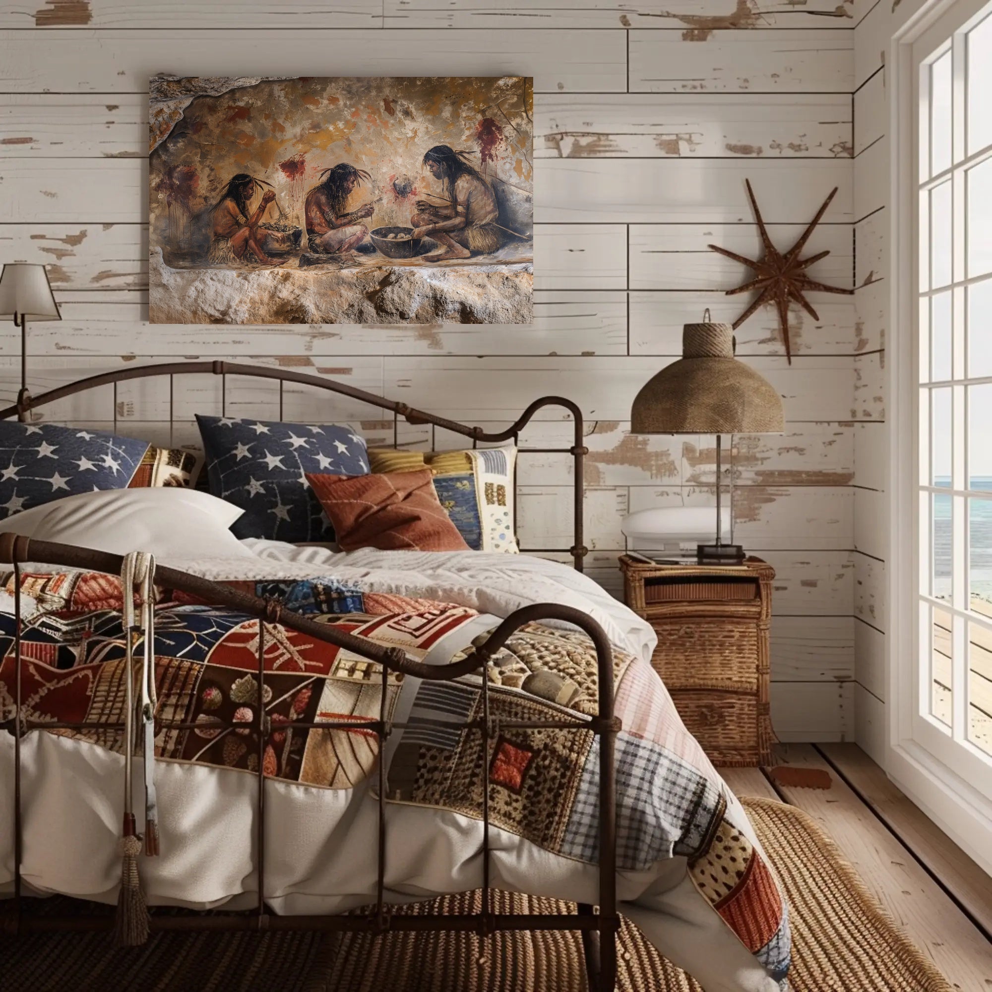 Cave Art-Inspired Cultural or Heritage Poster PosterGoat