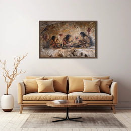 Cave Art-Inspired Cultural or Heritage Poster PosterGoat