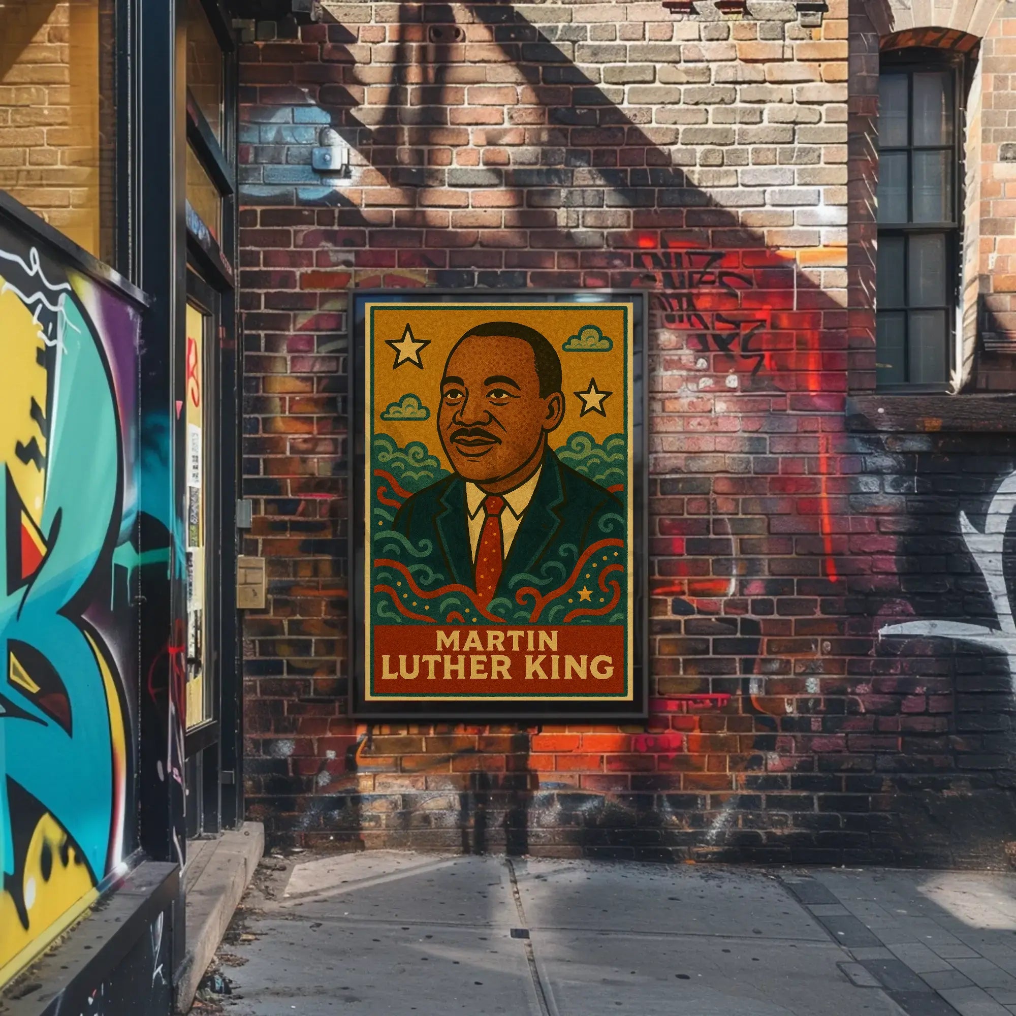 Celebrated Legacy Martin Luther King Historical or Presidential Poster PosterGoat