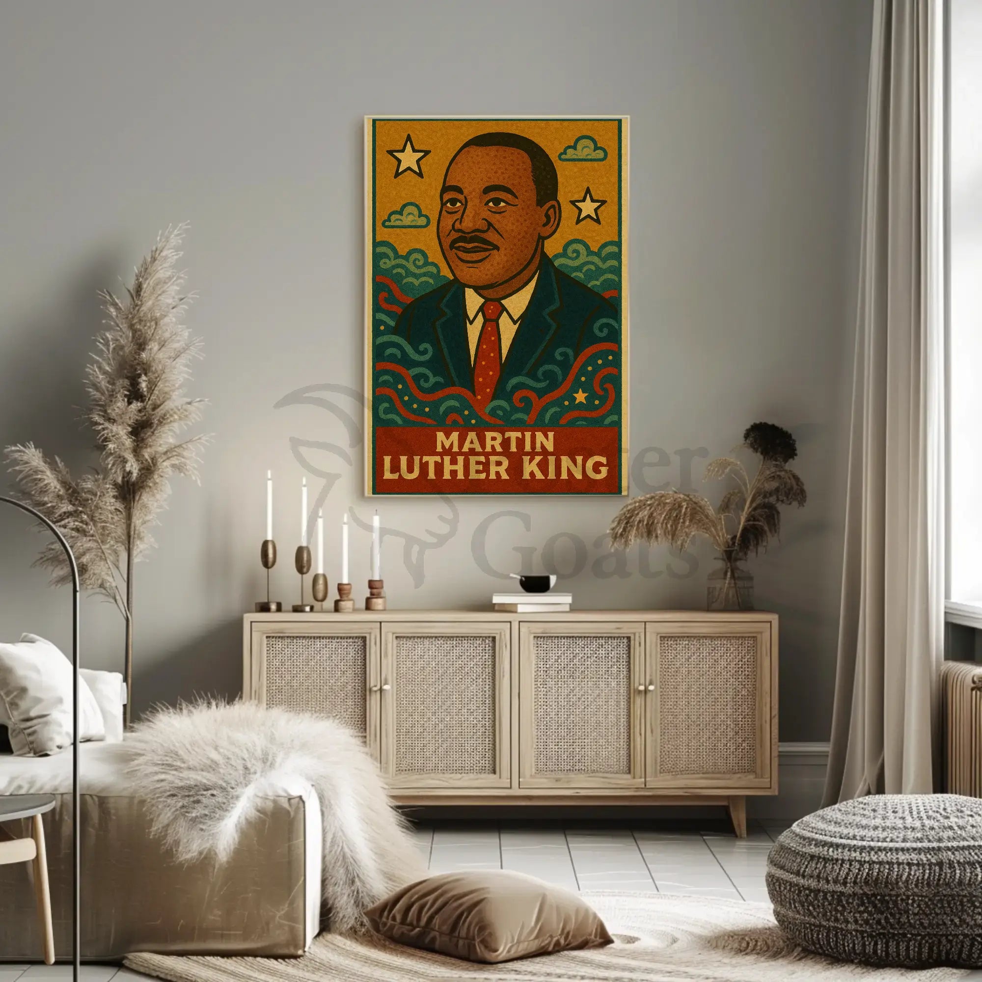 Celebrated Legacy Martin Luther King Historical or Presidential Poster PosterGoat