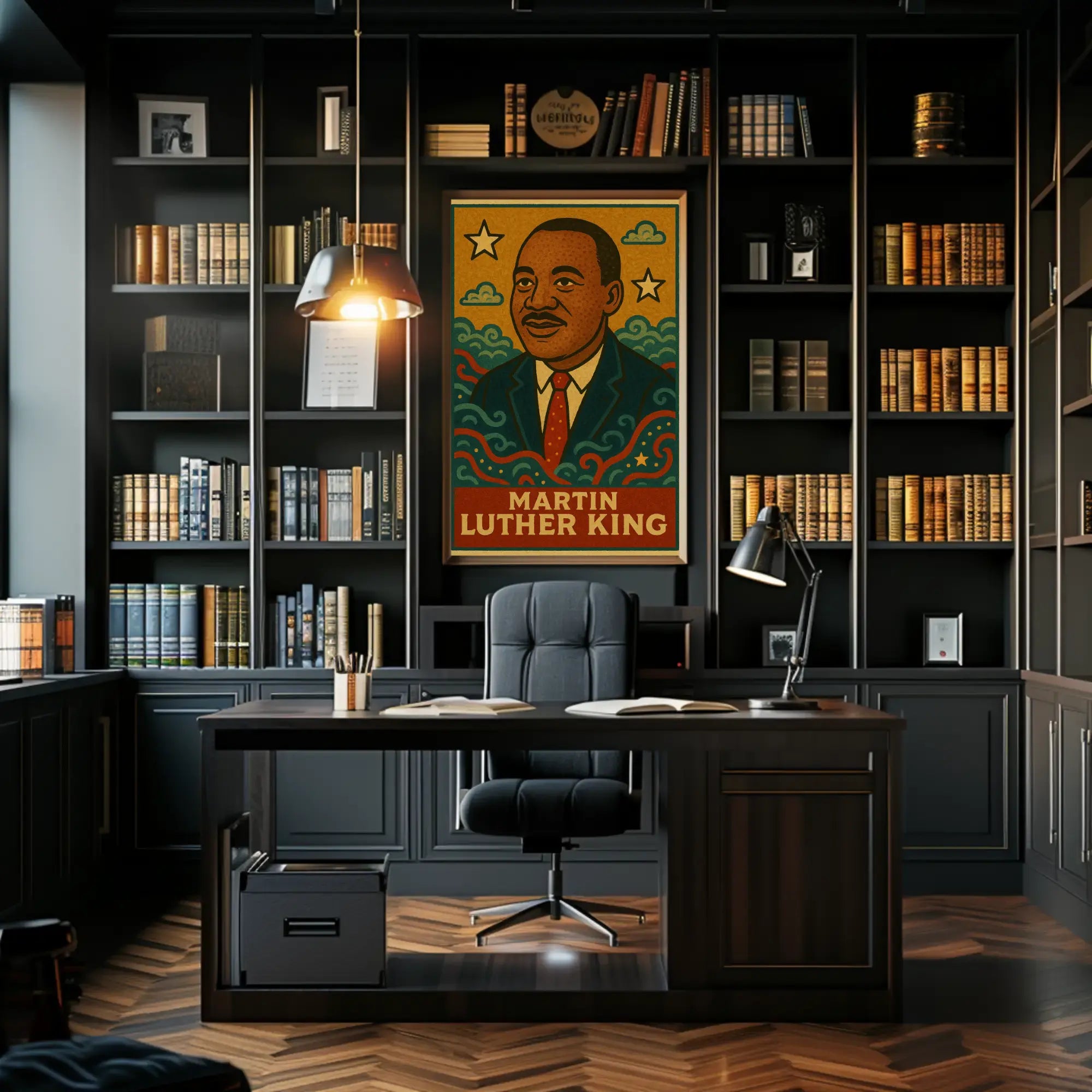 Celebrated Legacy Martin Luther King Historical or Presidential Poster PosterGoat