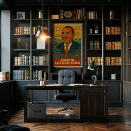 Celebrated Legacy Martin Luther King Historical or Presidential Poster PosterGoat