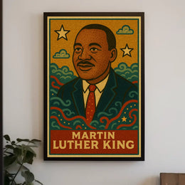 Celebrated Legacy Martin Luther King Historical or Presidential Poster PosterGoat