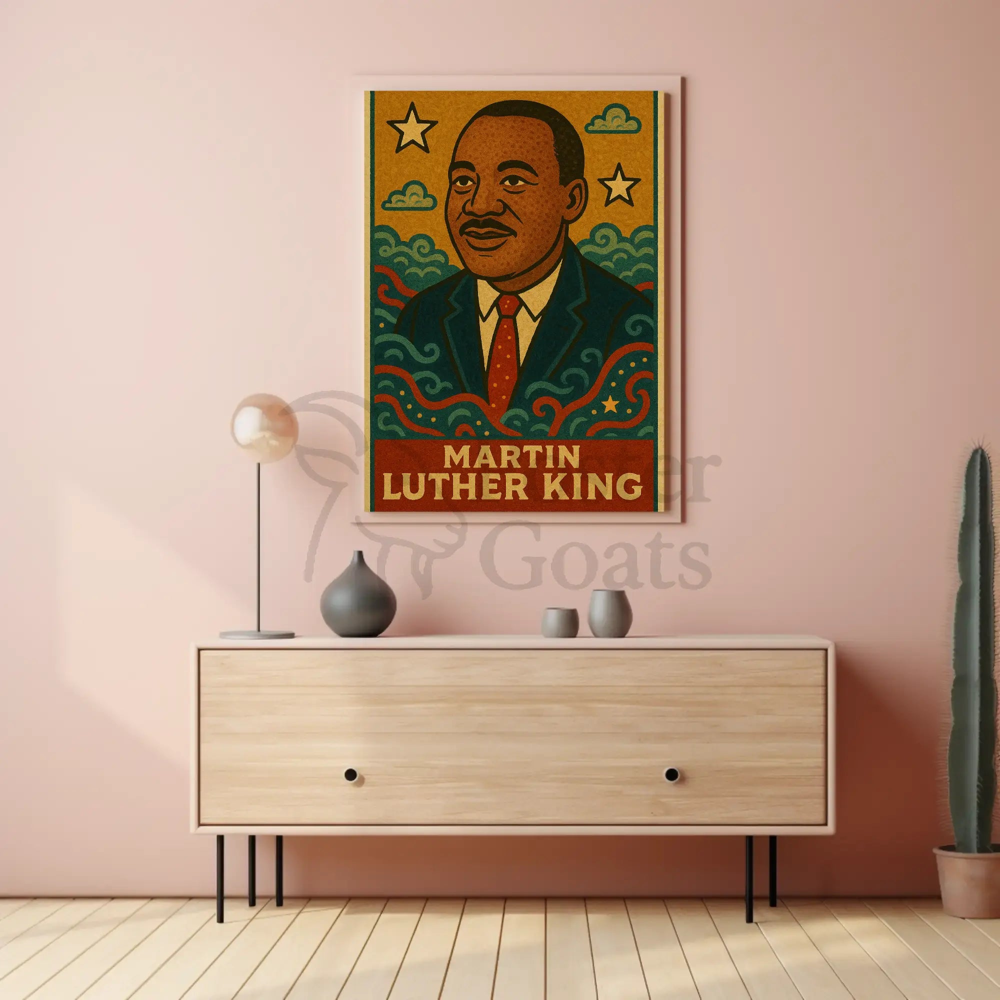 Celebrated Legacy Martin Luther King Historical or Presidential Poster PosterGoat